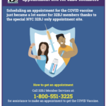 32BJ Vaccine Appointment Flyer